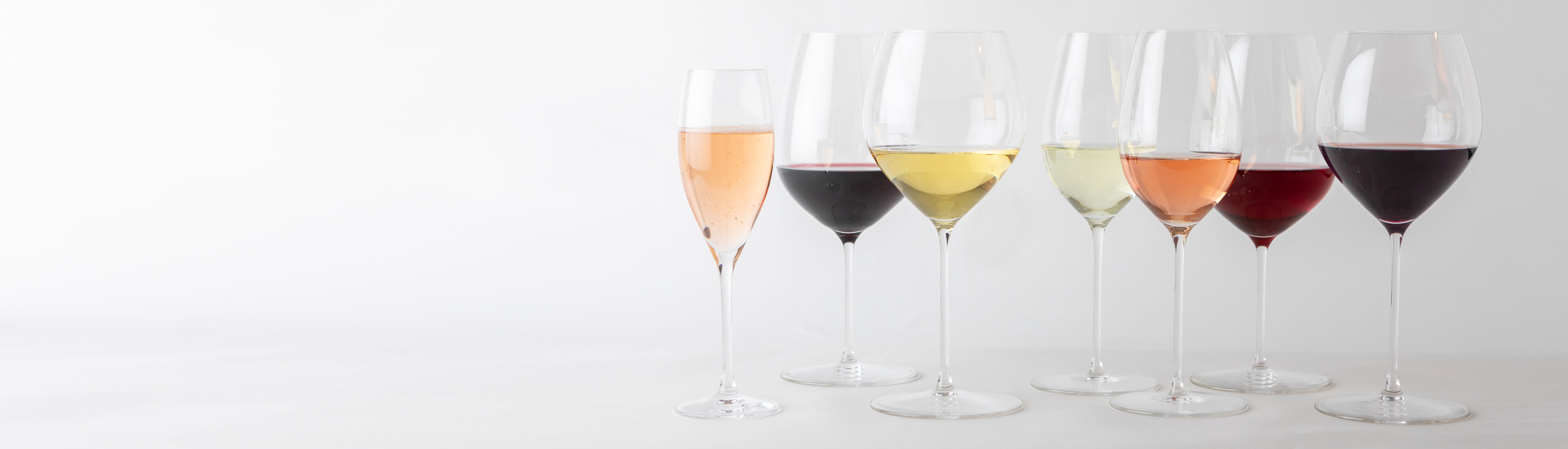 Your Wine Store wines in bottles and glasses